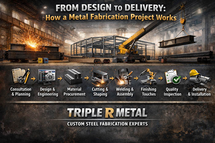 Design to Delivery - How a Metal Fabrication Project Works