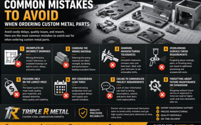 Common Mistakes to Avoid When Ordering Custom Metal Parts