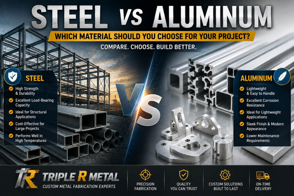 Steel vs Aluminum Which Material Should You Choose for Your Project